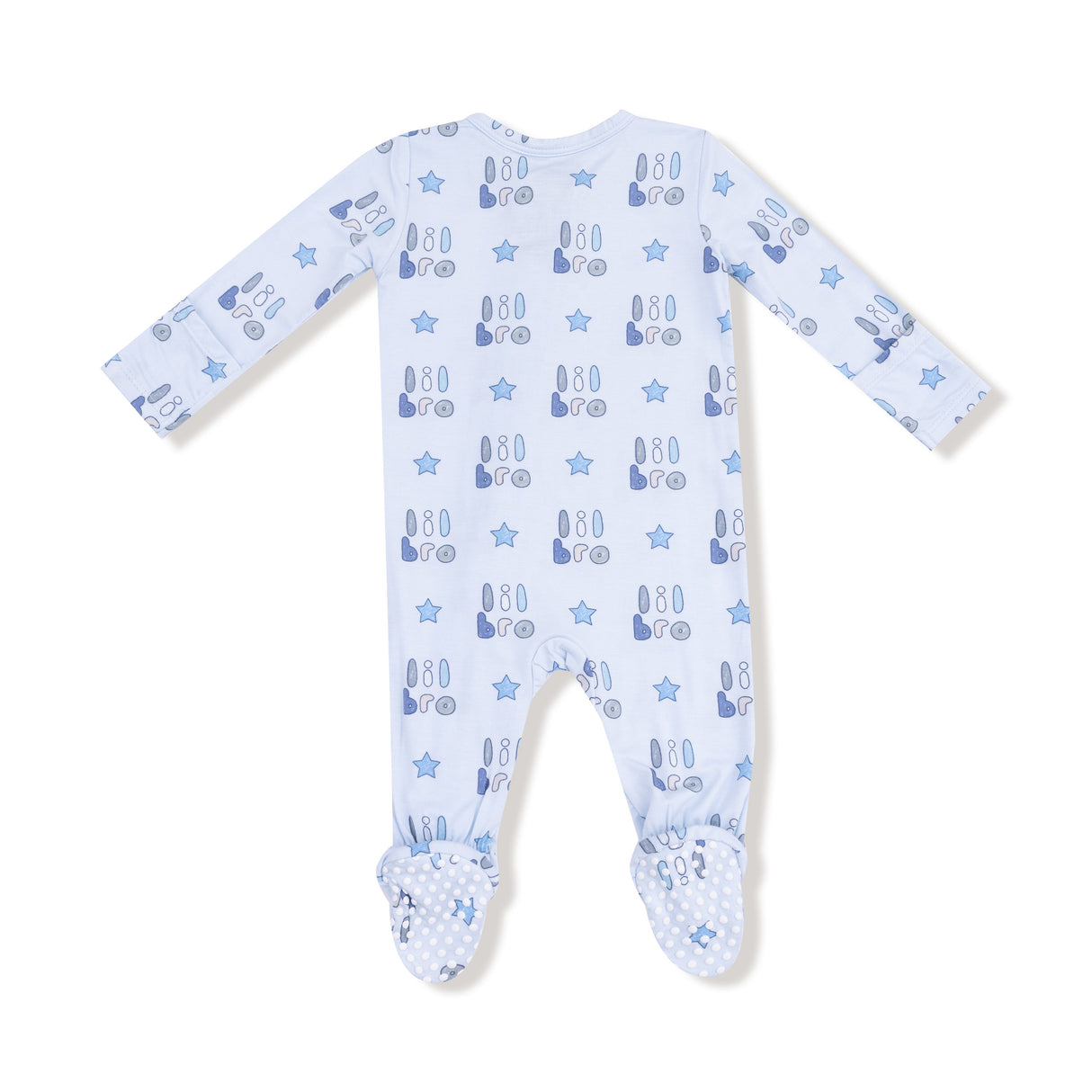 2 Way Zipper Footie - Lil Bro - HoneyBug