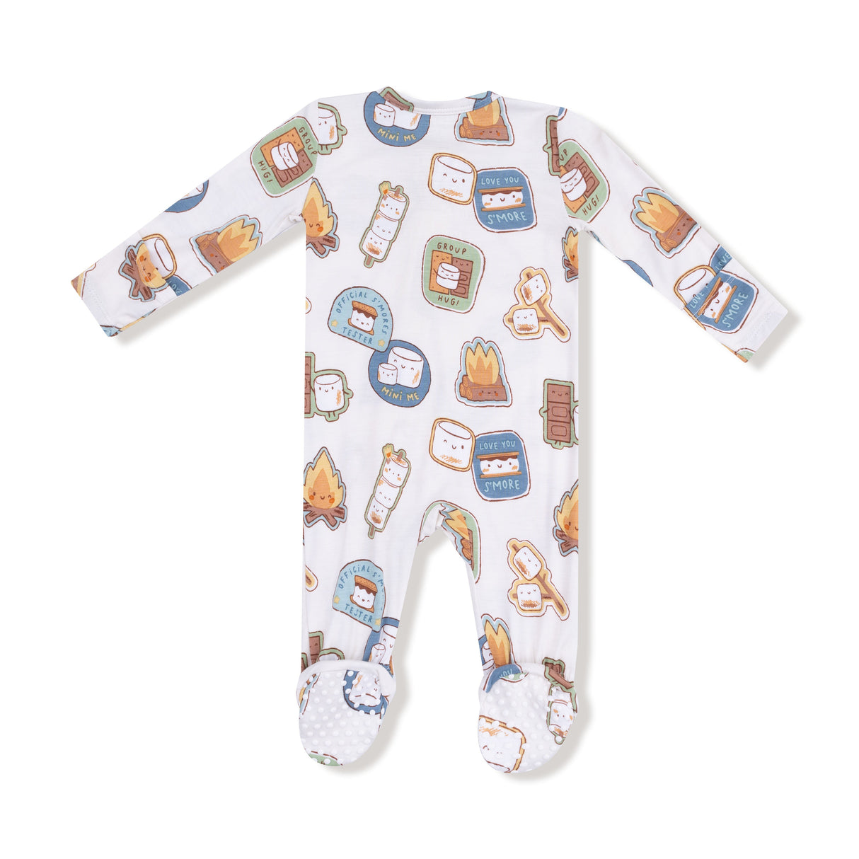 2 Way Zipper Footie - Smores - HoneyBug