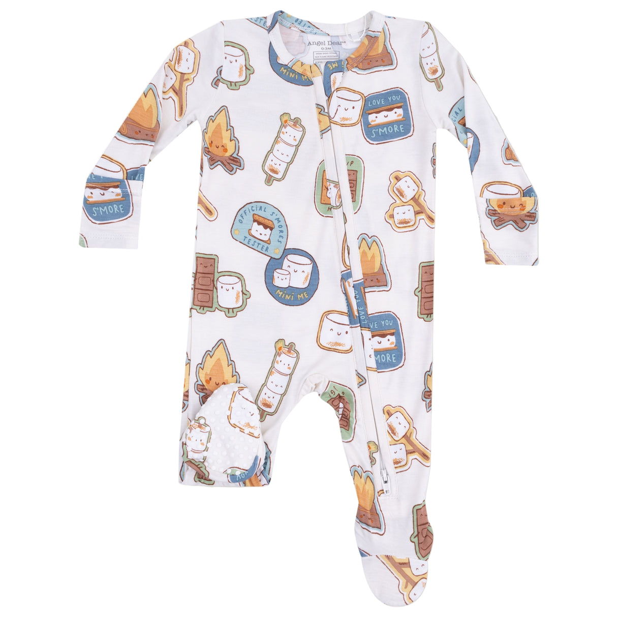 2 Way Zipper Footie - Smores - HoneyBug