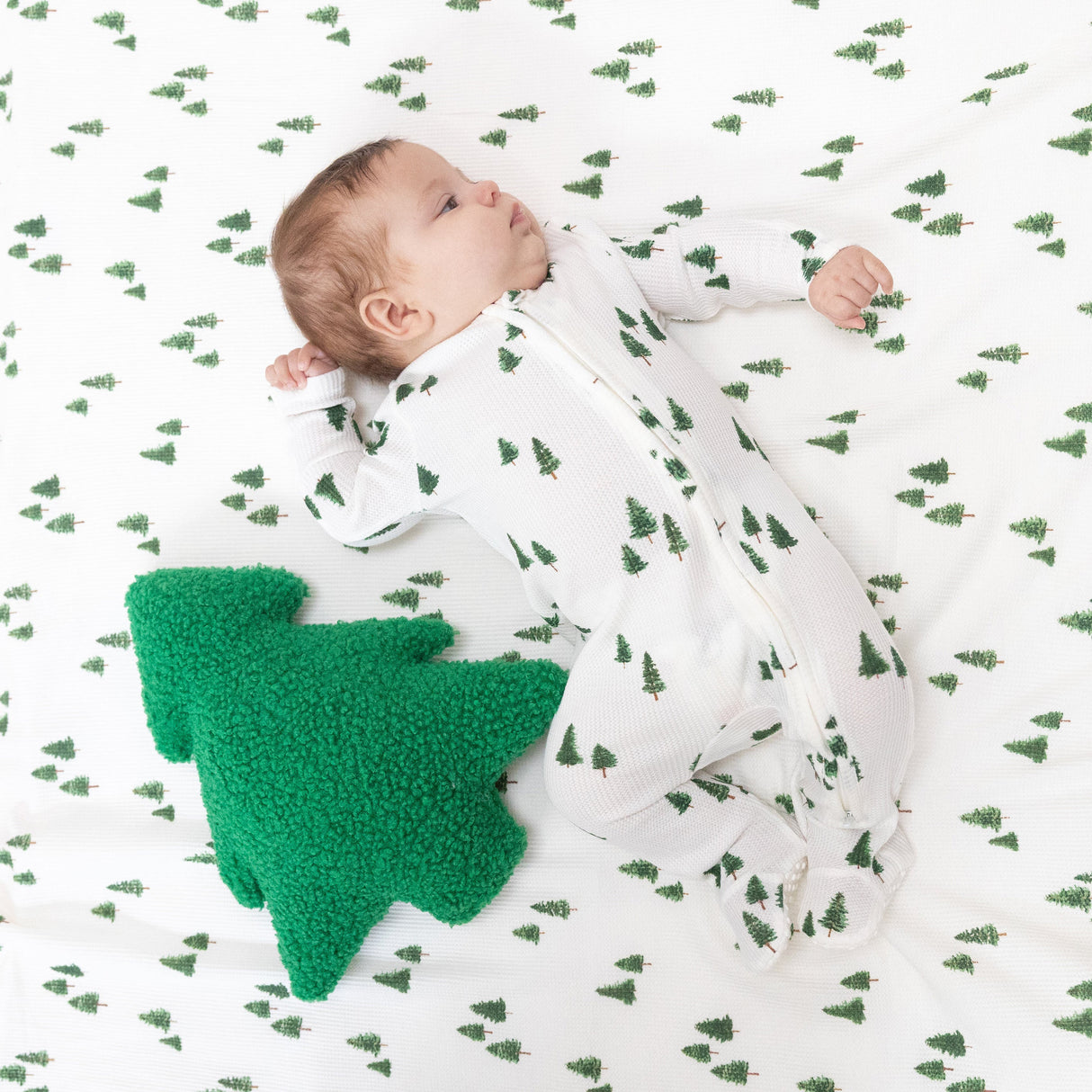 2 Way Zipper Footie - Tiny Forest - HoneyBug
