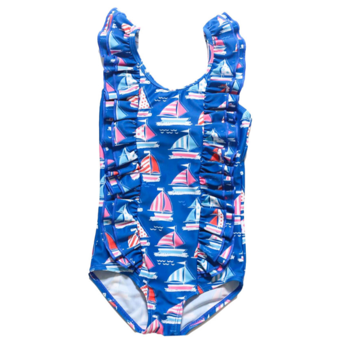 Fair Winds One Piece Swimsuit - HoneyBug