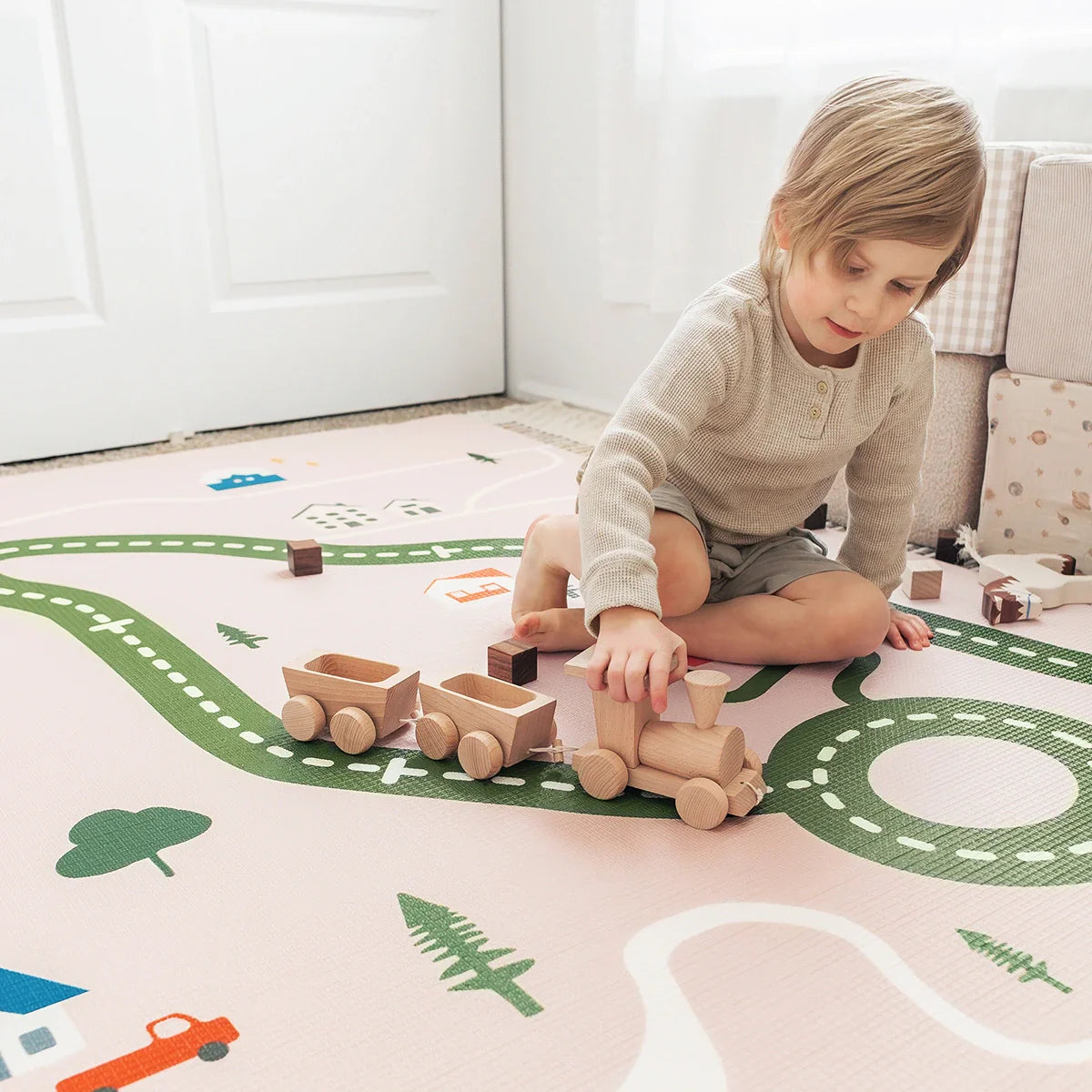 Tiny Land® Baby Playmat Forest Track Wonder - HoneyBug