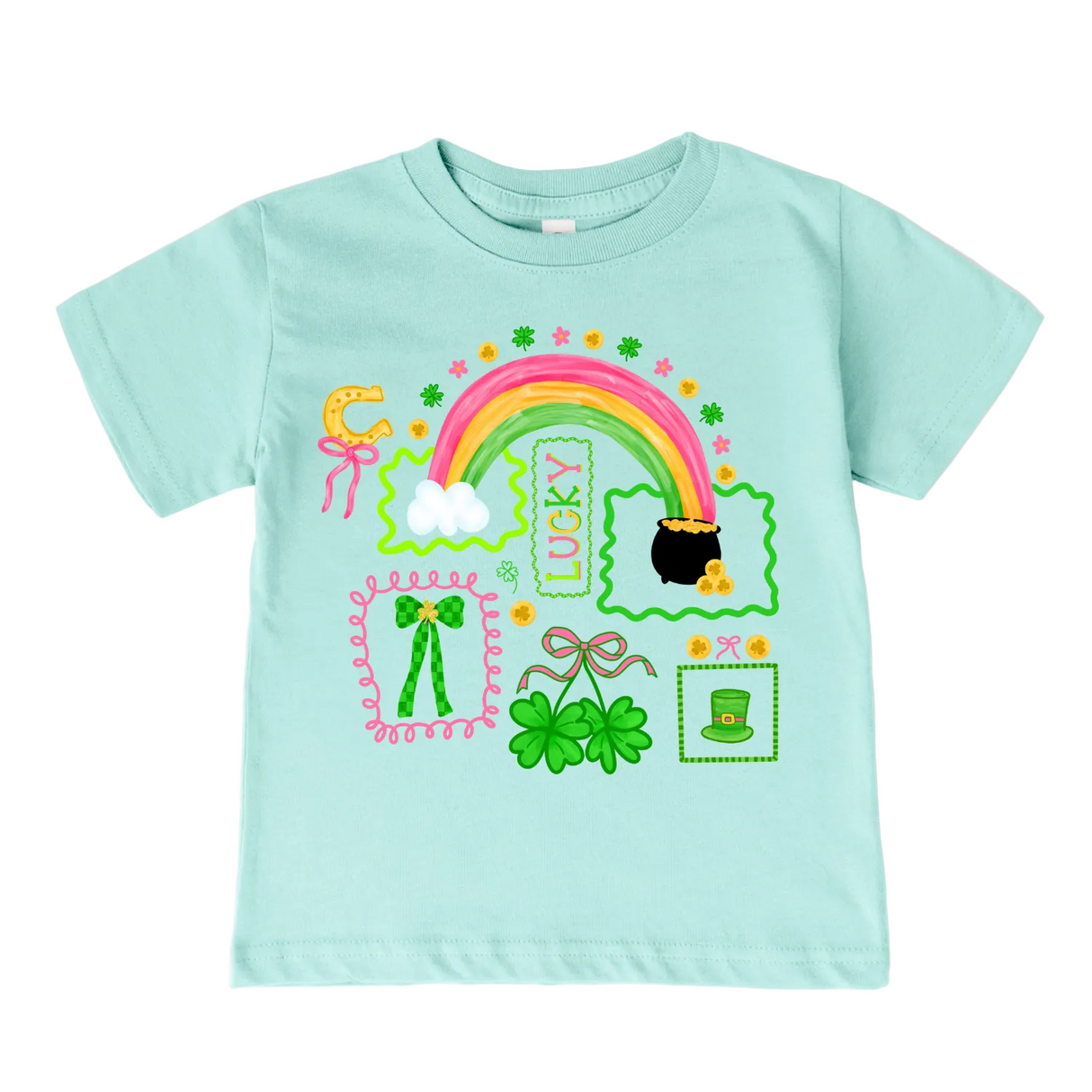 Lucky Doodles Rainbow Pot of Gold