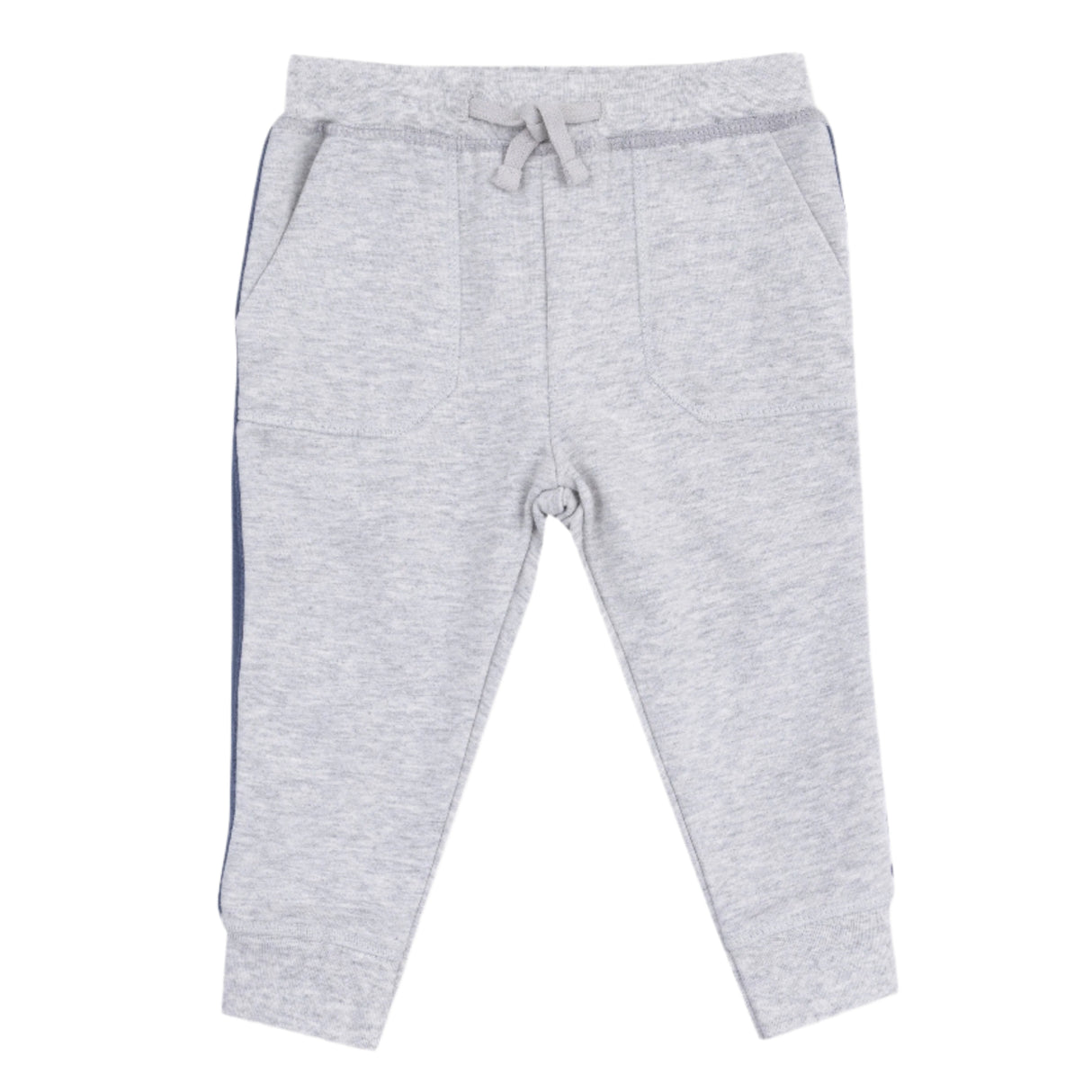 Jogger with Varsity Stripes - Varsity Light Grey - HoneyBug