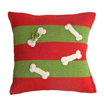 Dog Bone 10" Pillow