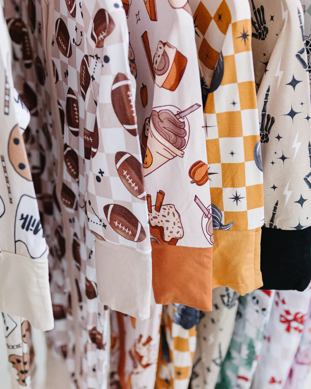 Bamboo Zip Romper | Game Day - HoneyBug