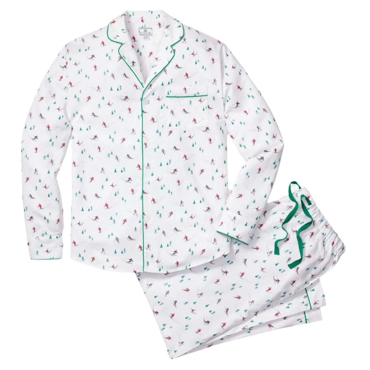 Men's Flannel Pajama Set in Aprรจs Ski - HoneyBug