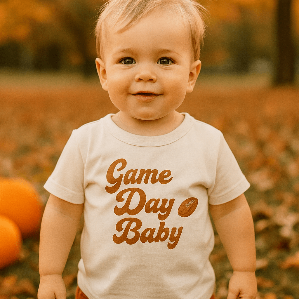 graphic tee | Game Day Baby - HoneyBug