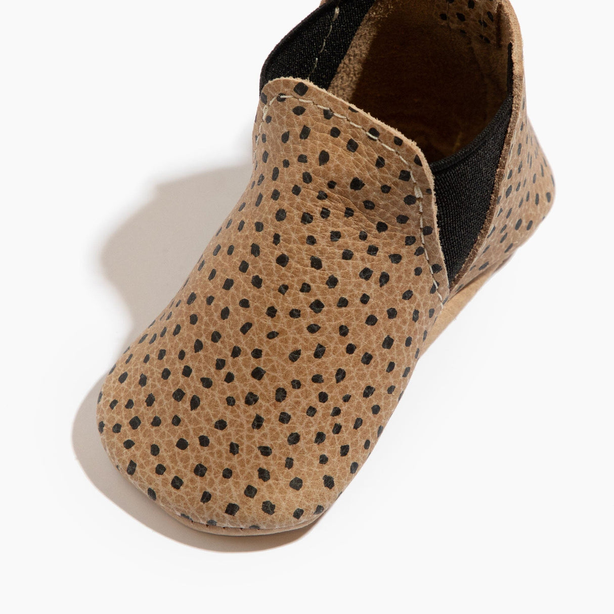 Almond Speckles Chelsea Boot Baby Shoe - HoneyBug
