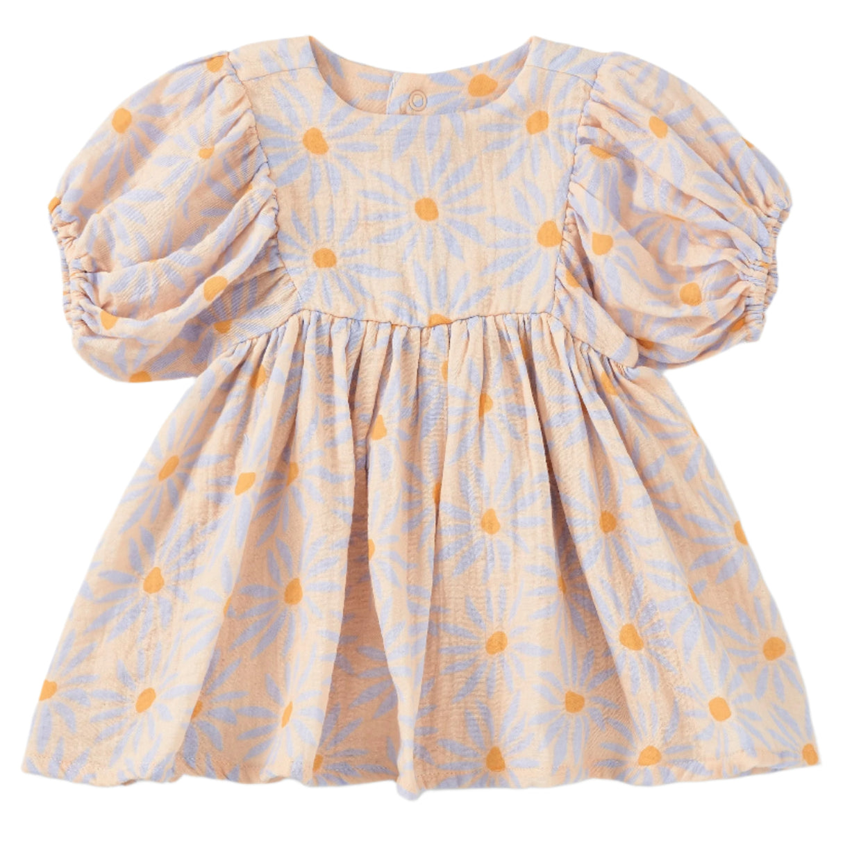 Dress with Puff Sleeves - Daisy Dreams - HoneyBug