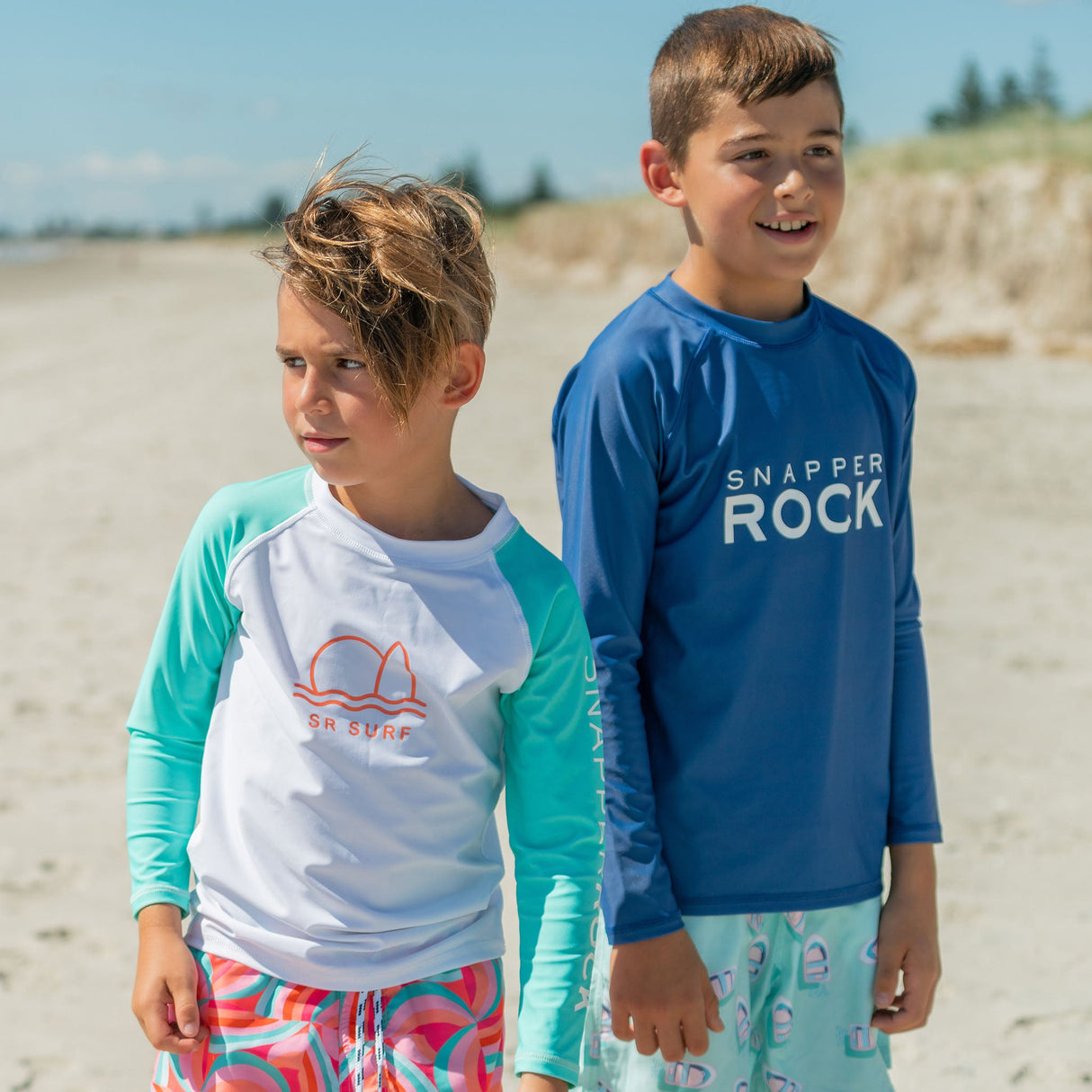 Denim Logo LS Rash Top - HoneyBug