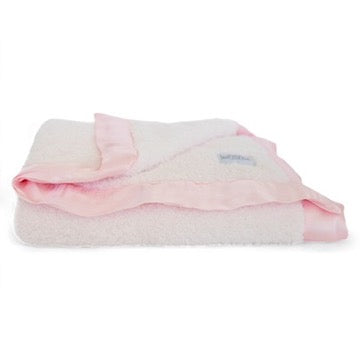 Classic Satin Border Blanket - Pink