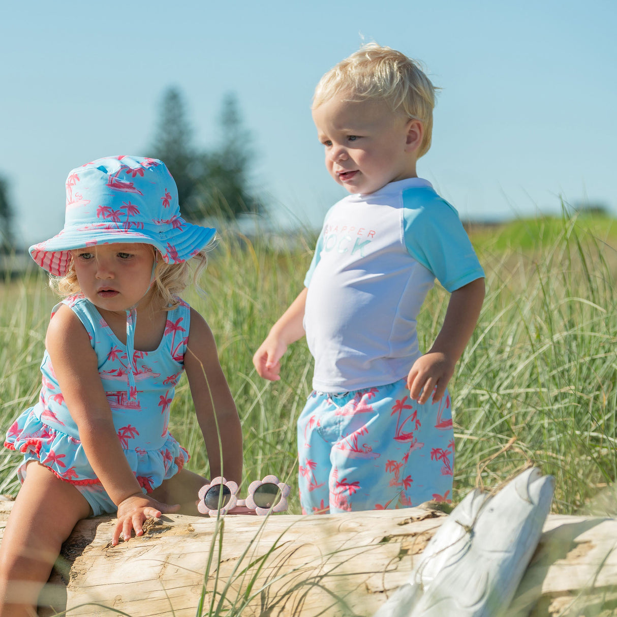 Lighthouse Island Sustainable SS Baby Set - HoneyBug