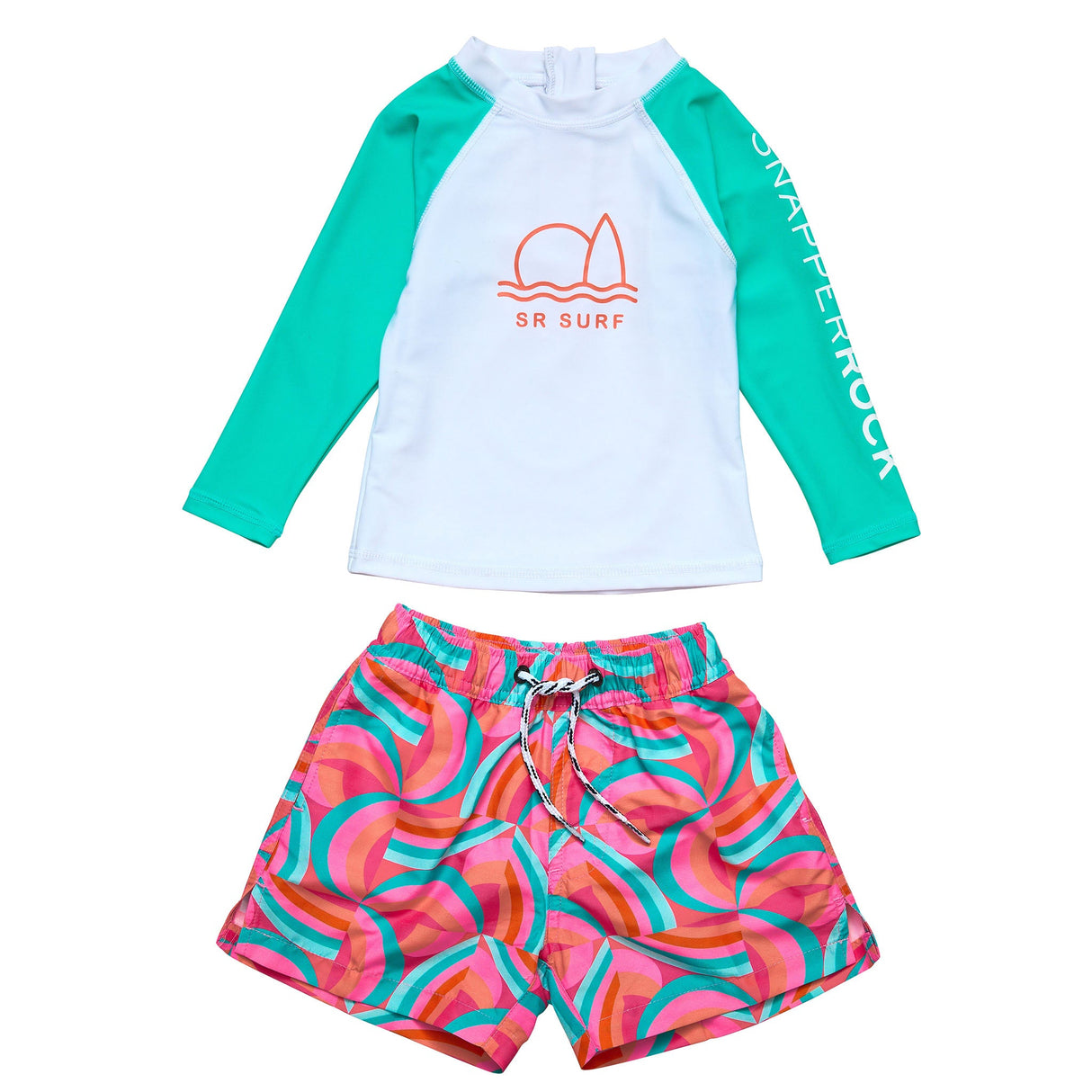 Geo Melon Sustainable LS Baby Set - HoneyBug