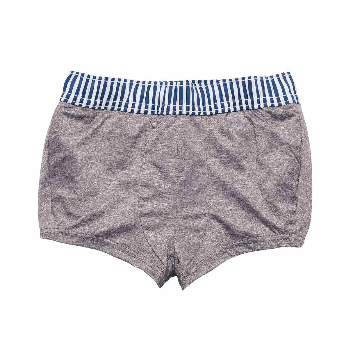 Denim Stripe Comfort Lined Swim Short - HoneyBug