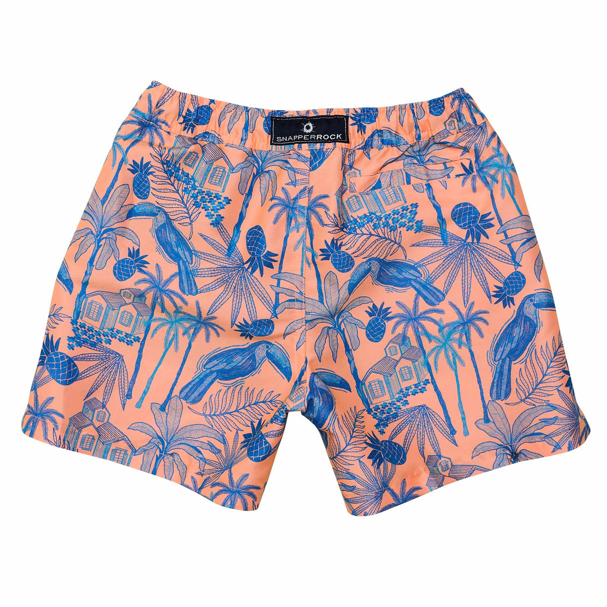 Tropicana Vacay Sustainable Swim Short - HoneyBug