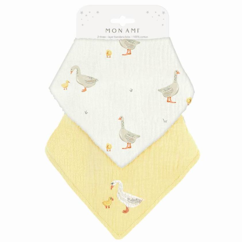Mother Goose Bib Set - HoneyBug