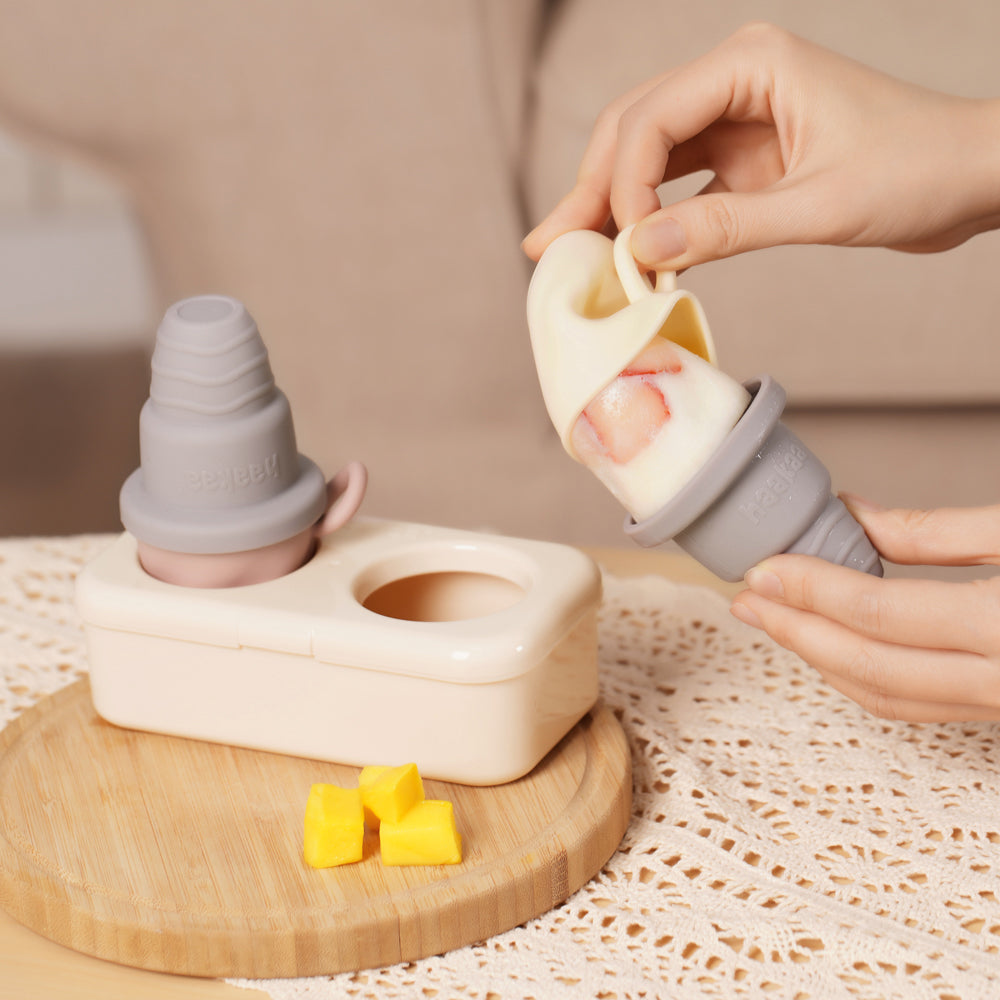 Haakaa Freeze-N-Sip Ice Cream Mould Set - HoneyBug