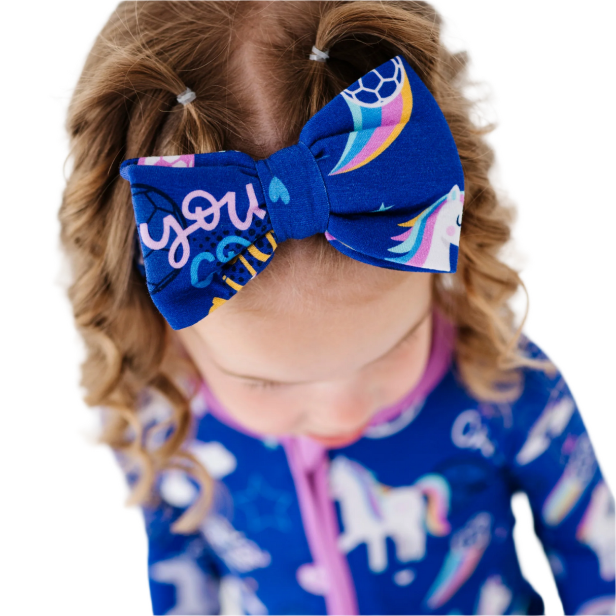 Unicorn Goals Bow - HoneyBug