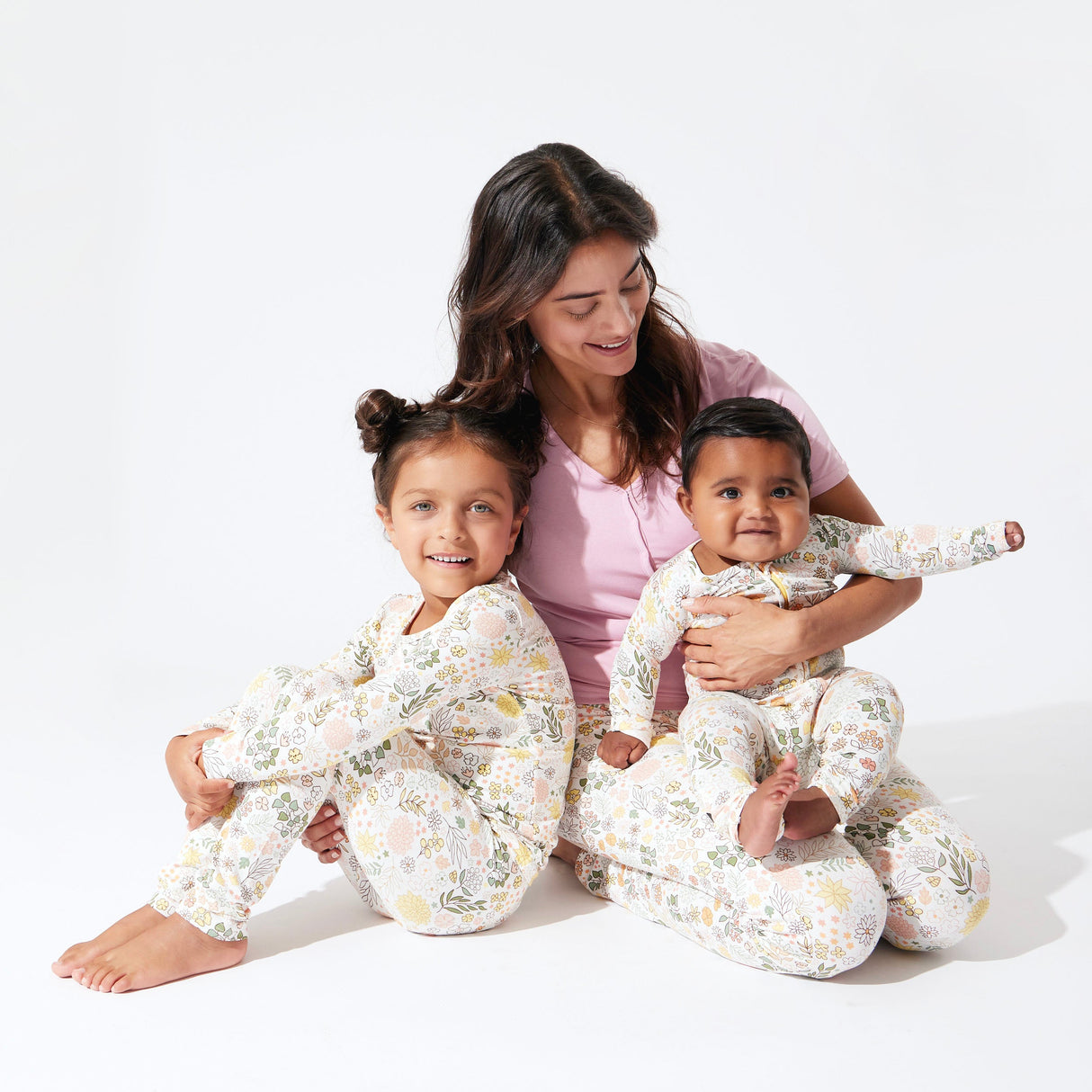 Fall Floral Bamboo Convertible Footie - HoneyBug