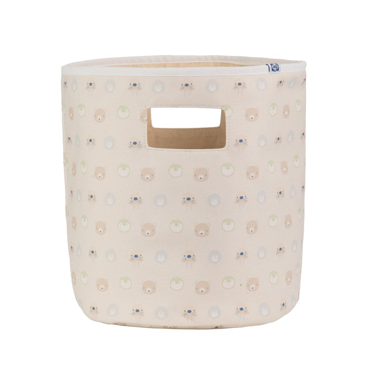 Sealy Baby Soft Storage - Beige Animal Faces - HoneyBug