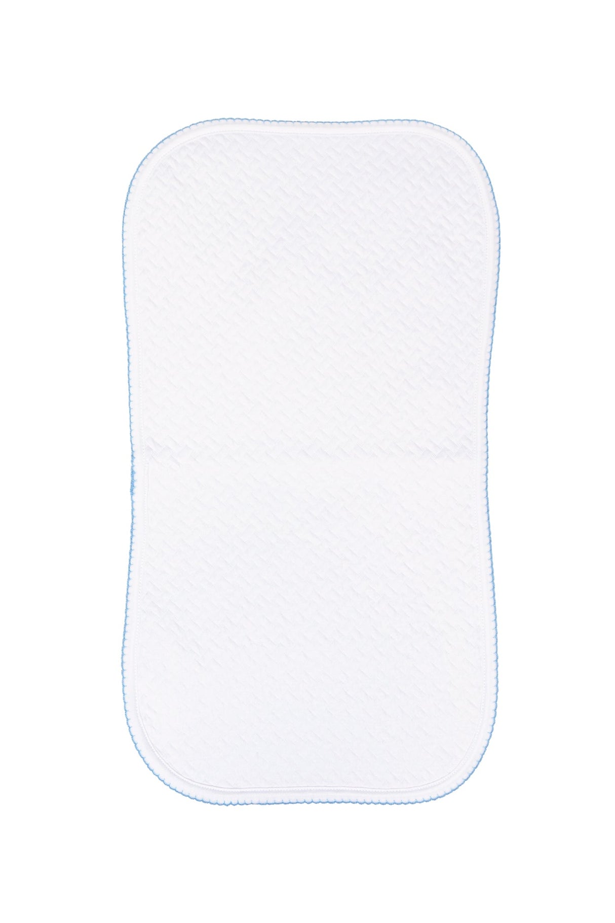 Basket Weave Baby Burp Cloth - HoneyBug