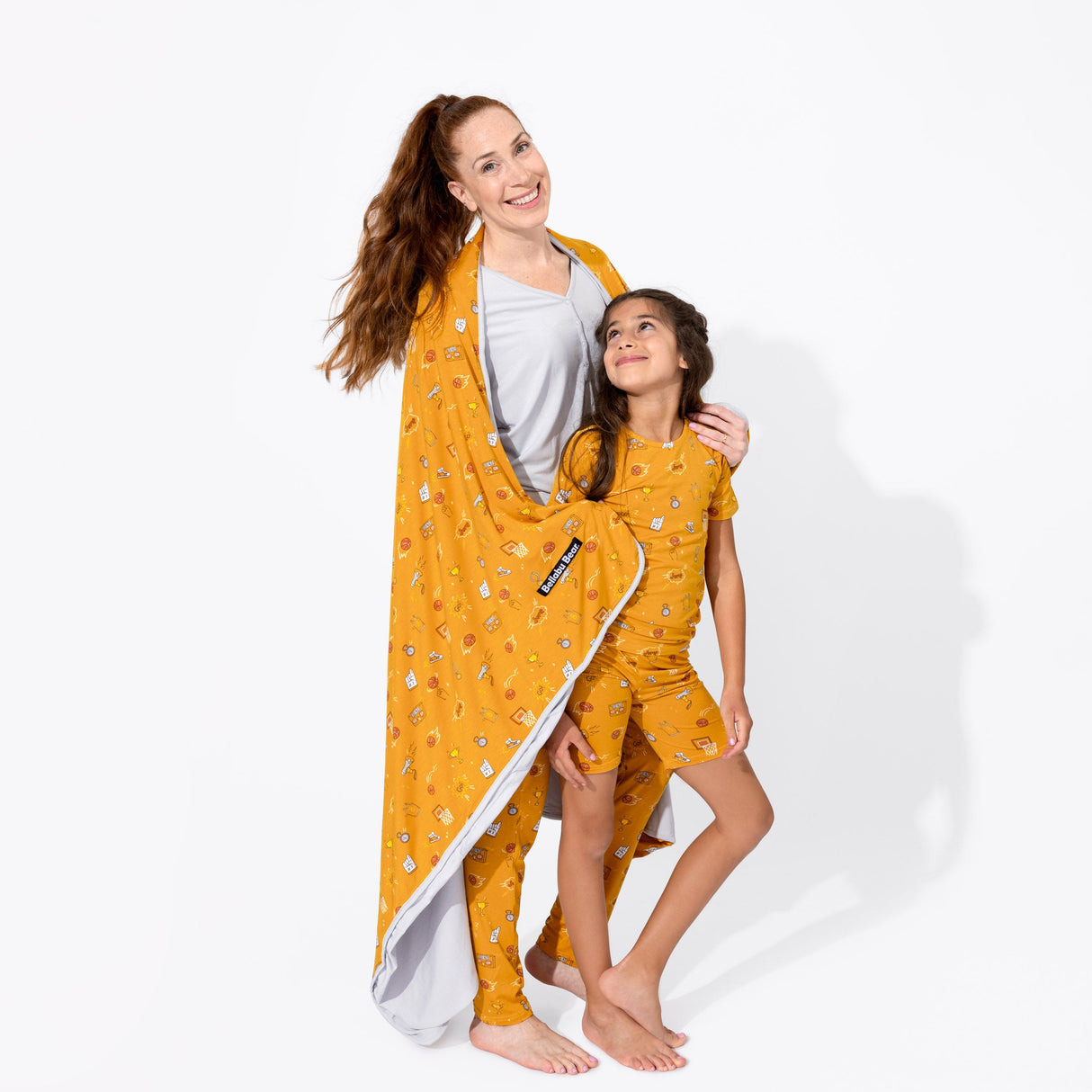 Basketball Bamboo Women's Pajama Set - HoneyBug