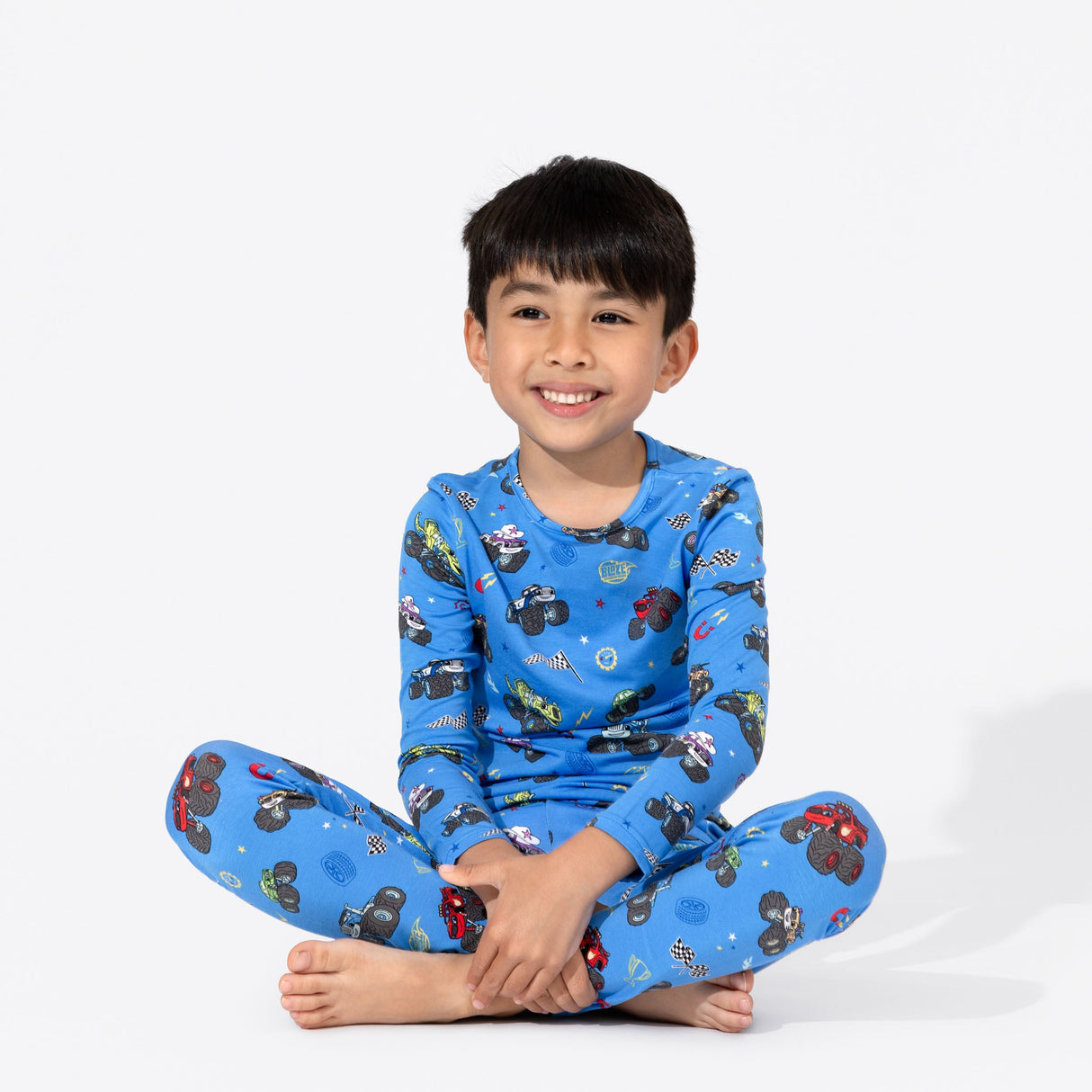 Blaze and the Monster Machines Bamboo Kids Pajamas - HoneyBug