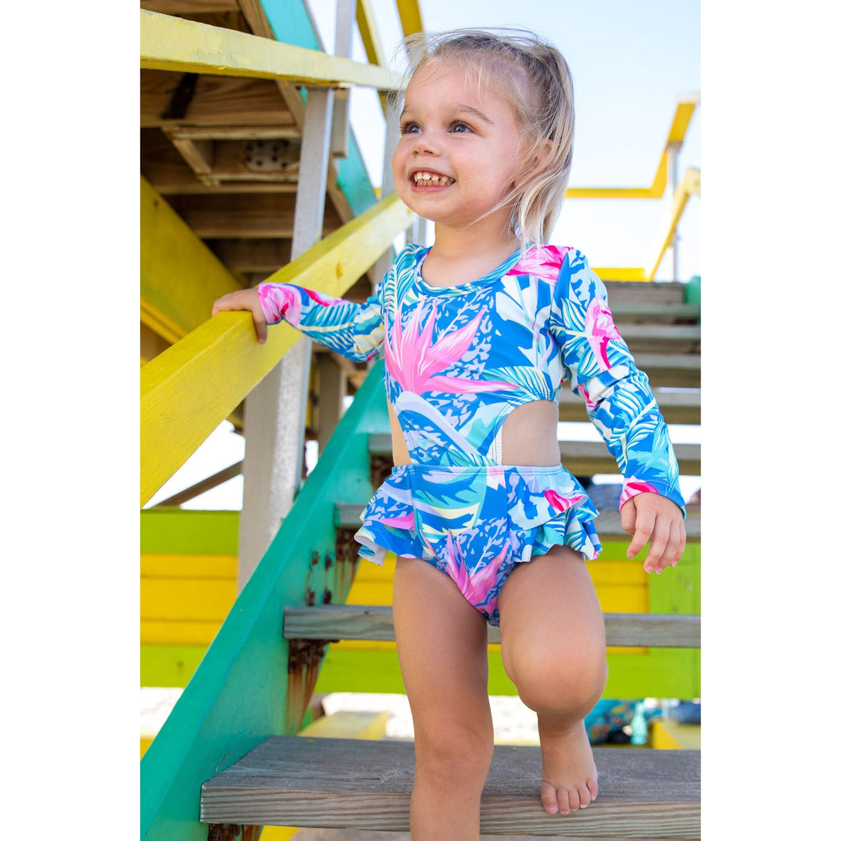 Sapphire Escape One Piece Swimsuit - HoneyBug