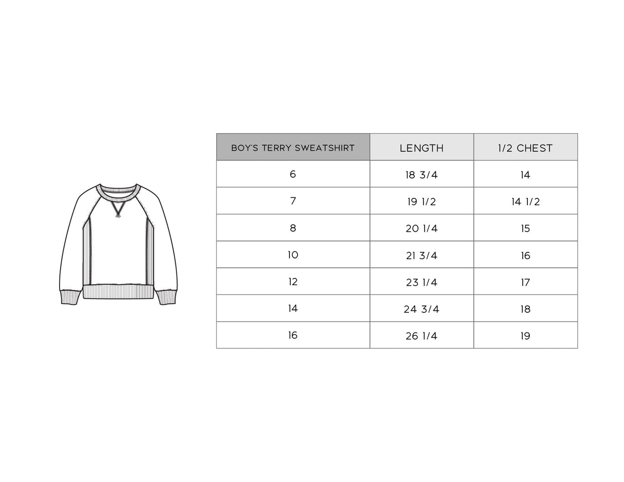 Boy's Terry Sweatshirt
