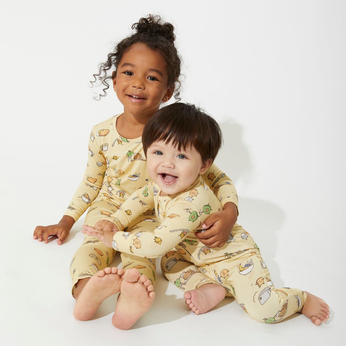Love You Brunches Bamboo Convertible Footie - HoneyBug