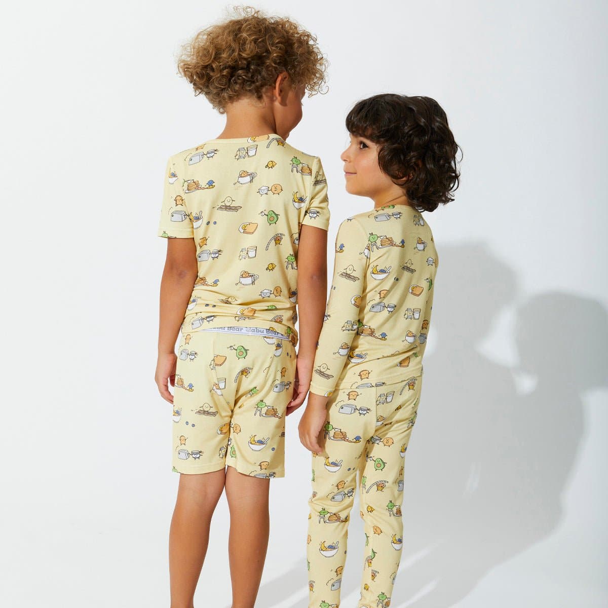 Love You Brunches Bamboo Kids Pajamas - HoneyBug