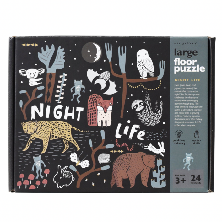 Night Life Floor Puzzle - HoneyBug