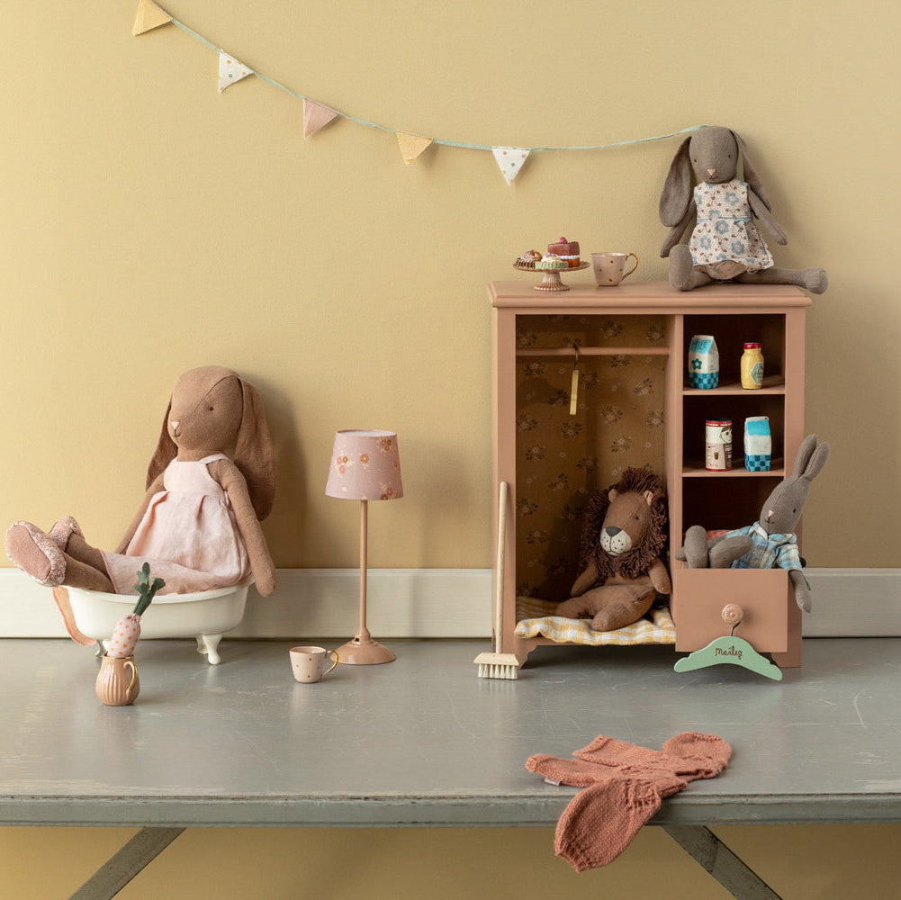 Bunny, Size 3 - Chocolate brown - Dress and shoes