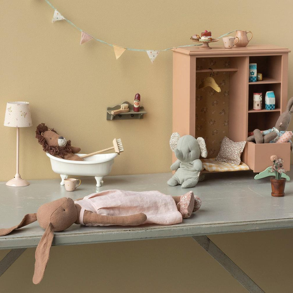 Bunny, Size 3 - Chocolate brown - Dress and shoes