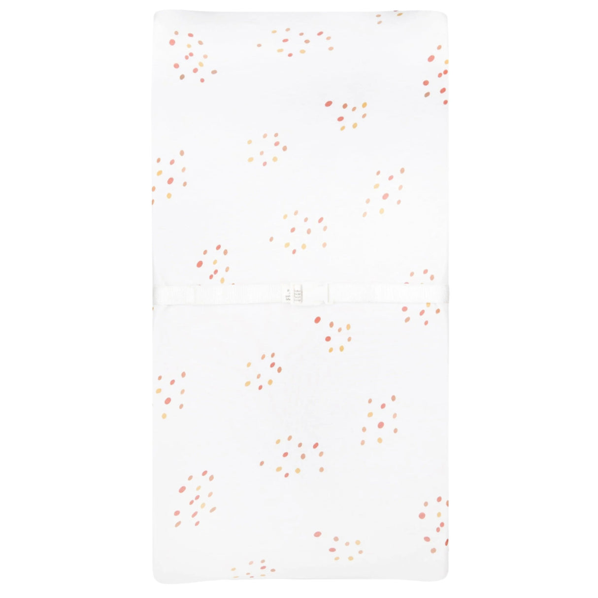 Changing Pad Cover | Cradle Sheet - Dusty Pink Raindrops - HoneyBug