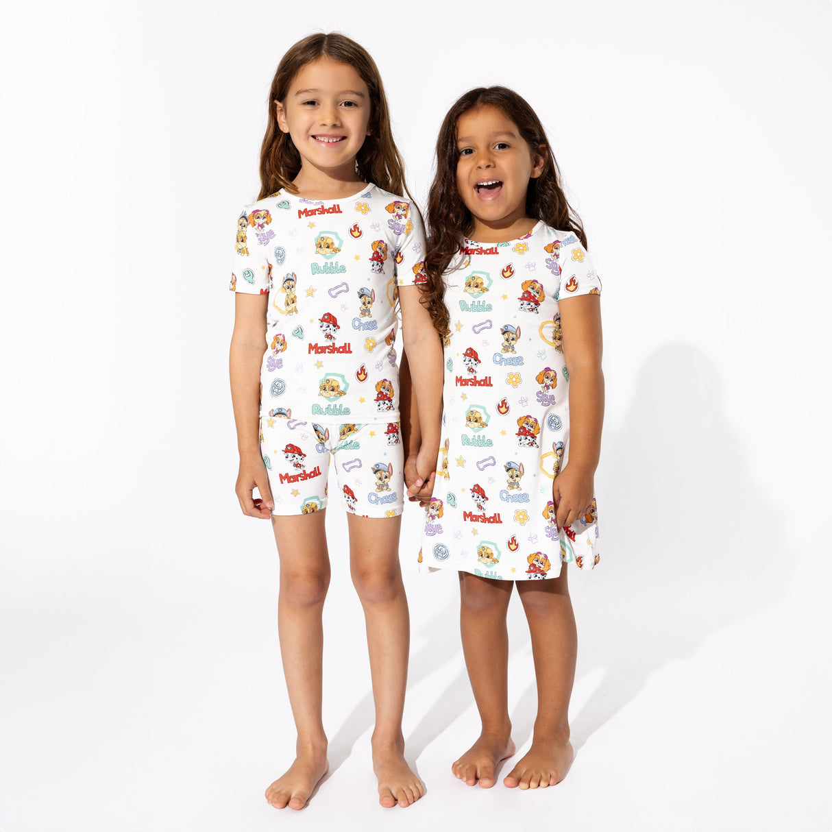 PAW Patrol: Playful Pups Bamboo Girls' Short Sleeve Dress - HoneyBug