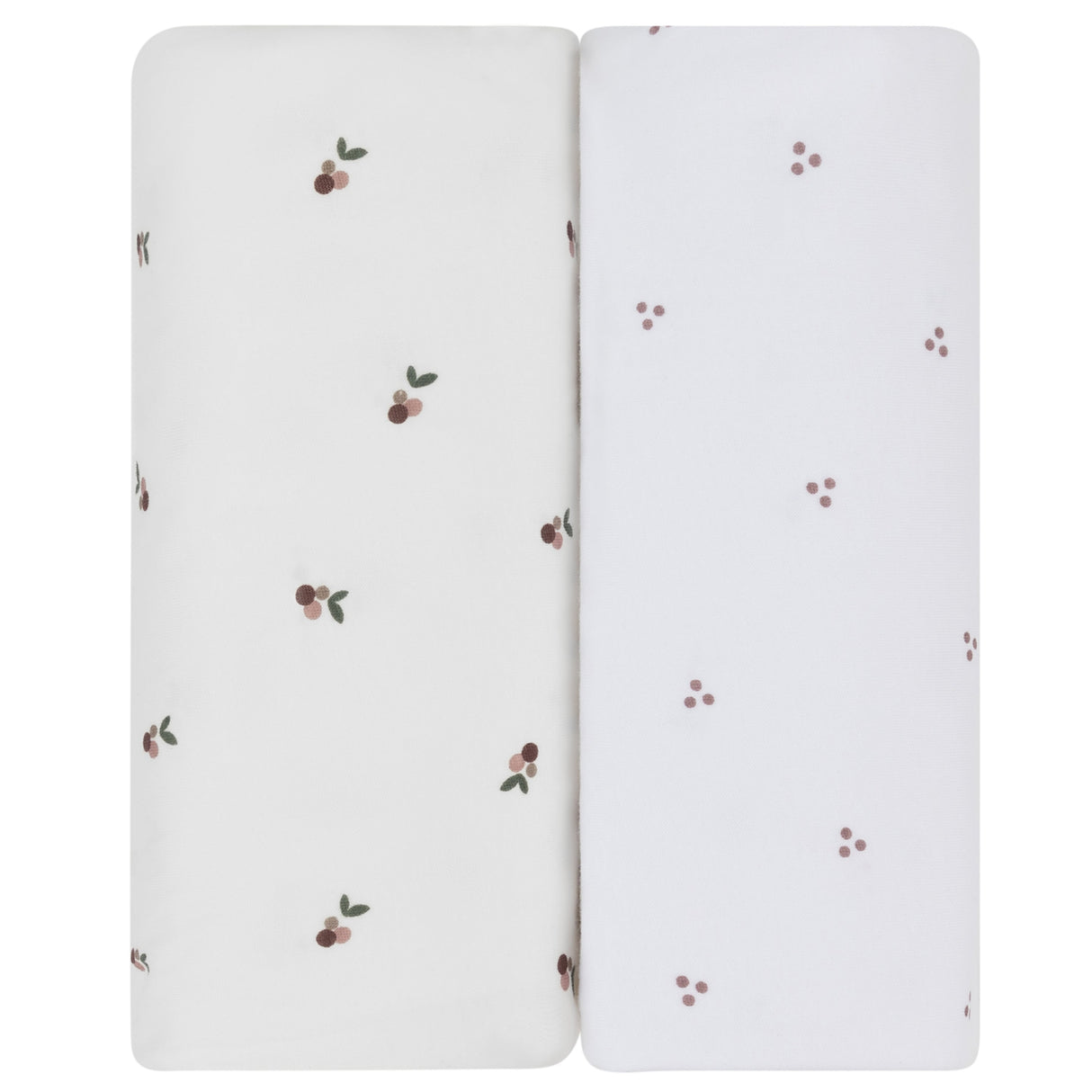 Waterproof Changing Pad Cover | Cradle Sheet Set - Lavender Berry - HoneyBug