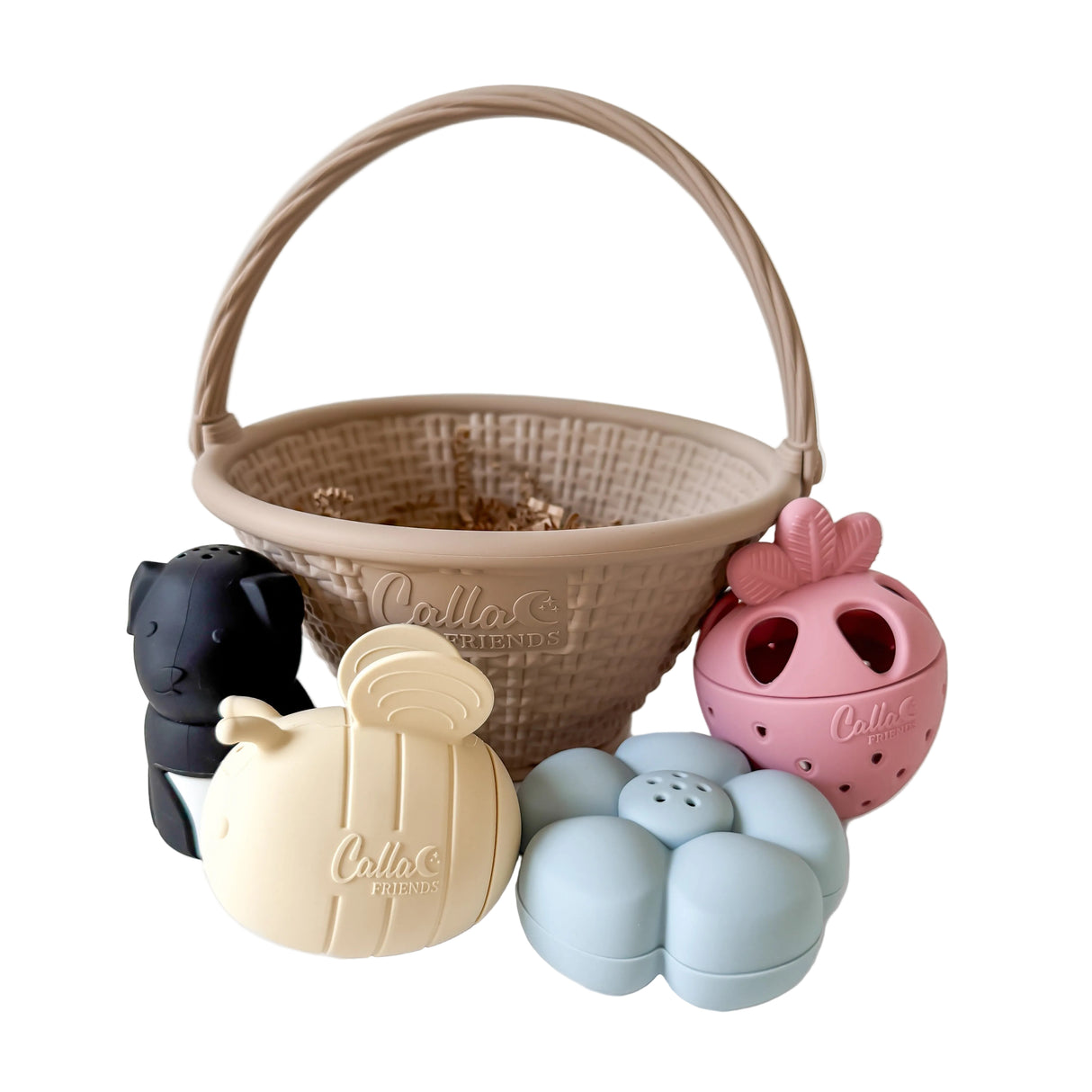 Strawberry Patch Bath Toys