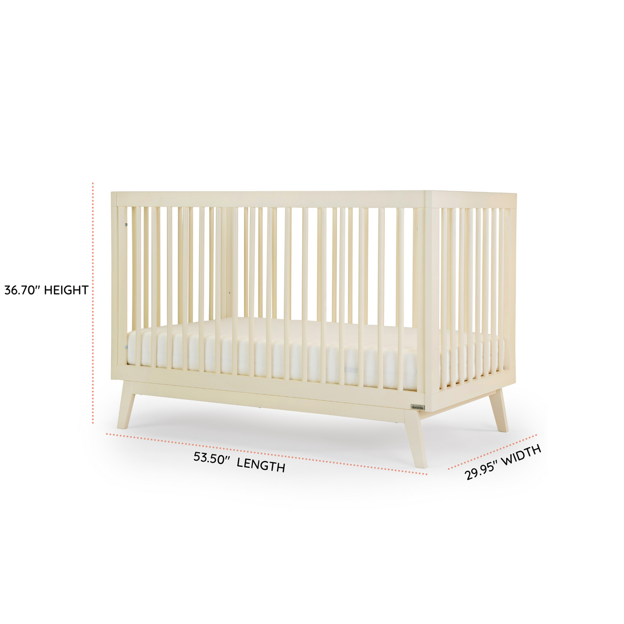 Soho 3-in-1 Convertible Crib - HoneyBug