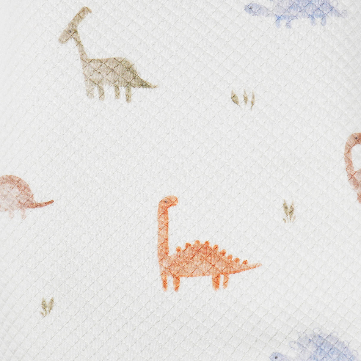 Dinosaur Pattern Printed Knit Blanket - HoneyBug