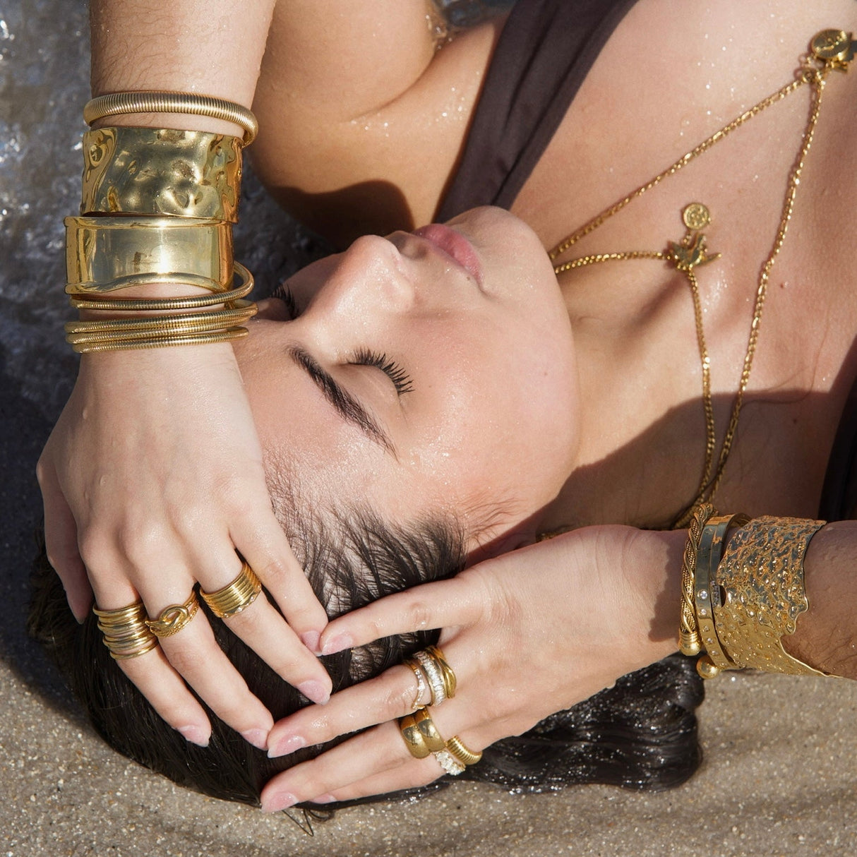 Miles Layered ring - HoneyBug