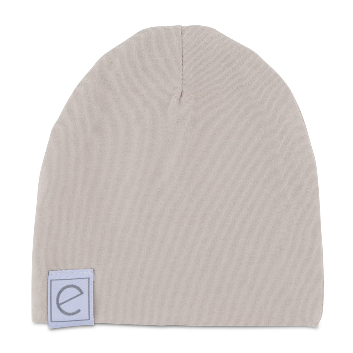 2 Pack Jersey Cotton Beanie Hat Set - Tan & Black - HoneyBug
