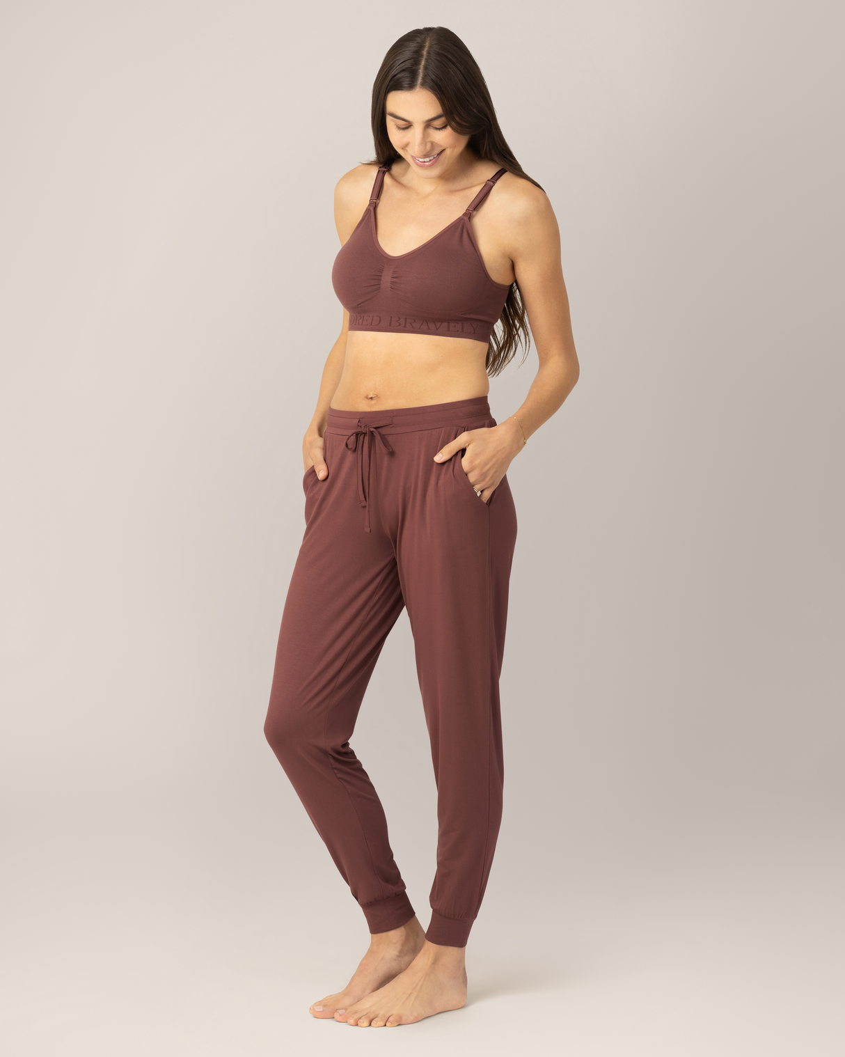 Everyday Lounge Jogger | Redwood - HoneyBug
