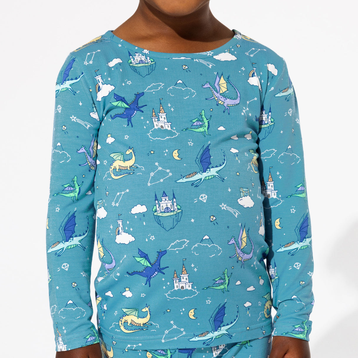 Dragon Dreams Bamboo Kids Pajamas - HoneyBug