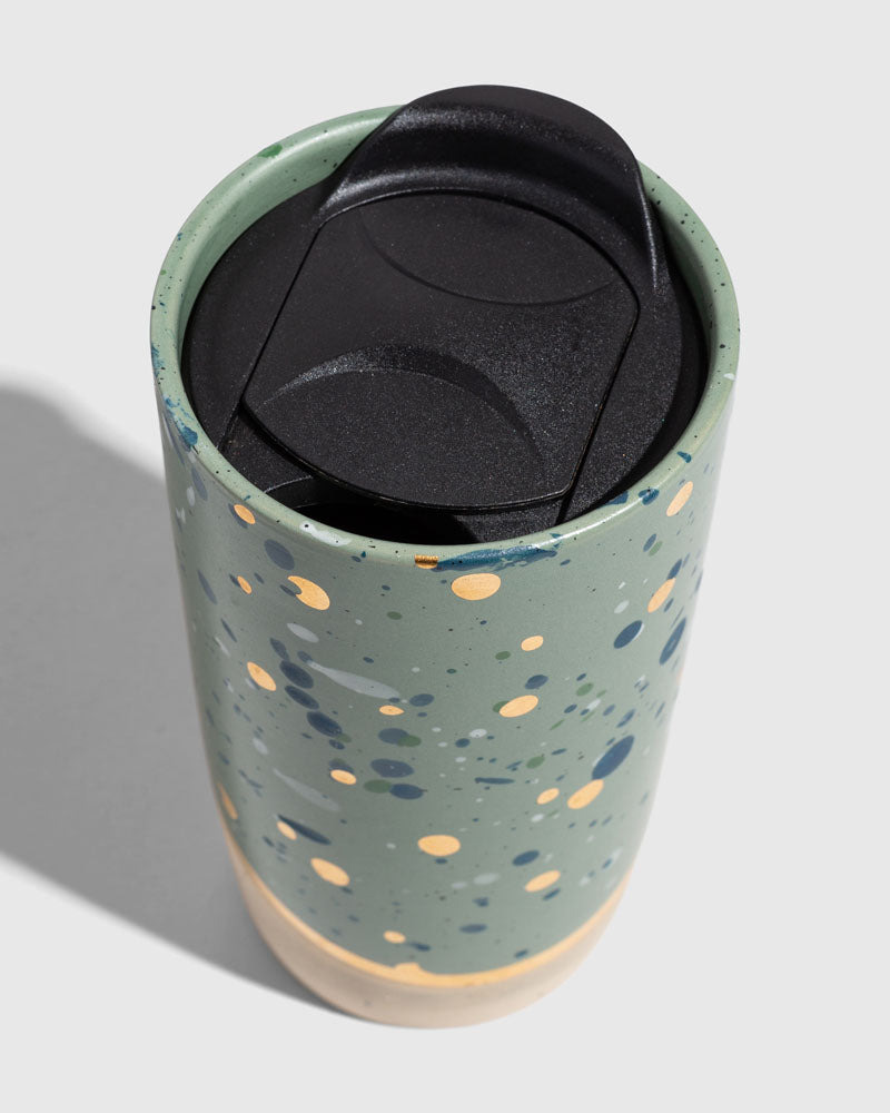 10 oz. Insulated Stoneware Travel Mug - HoneyBug