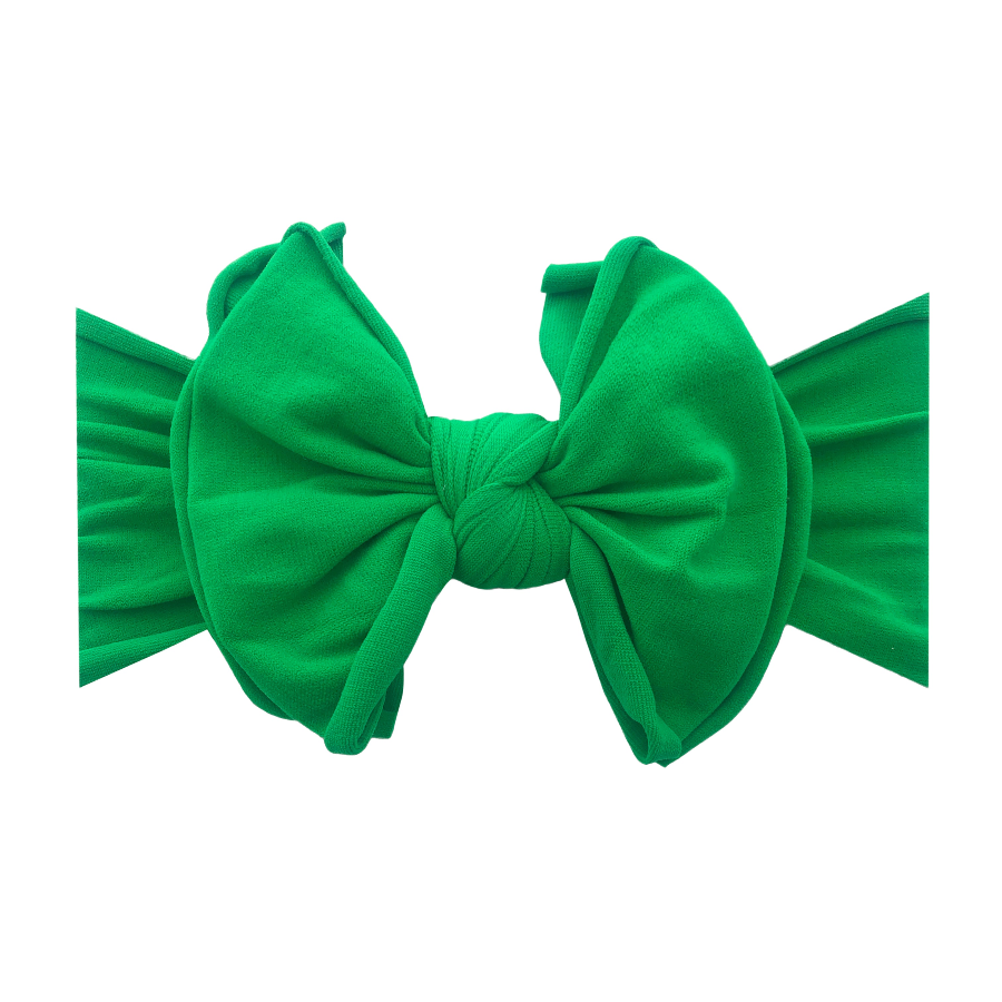 Baby Bloom Bows: Kelly Green - HoneyBug