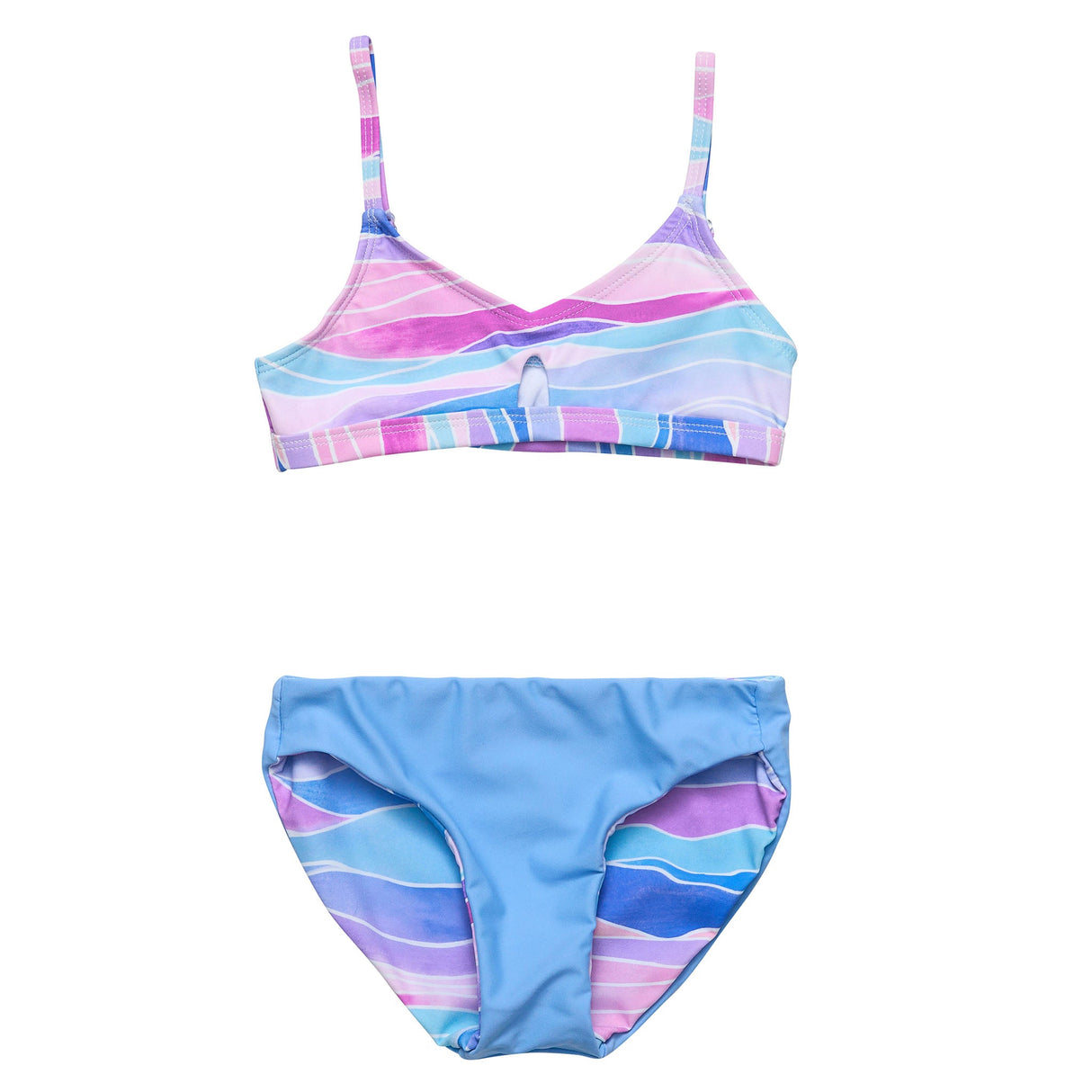 Water Hues Keyhole Bikini - HoneyBug