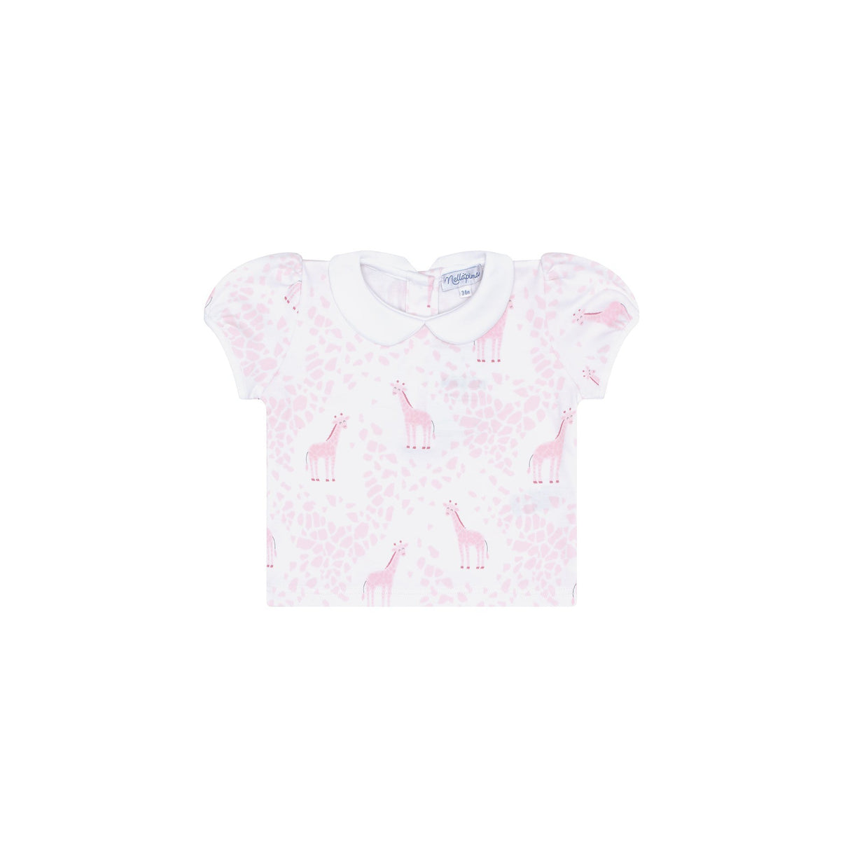 Pink Giraffe Print Diaper Cover Set - HoneyBug