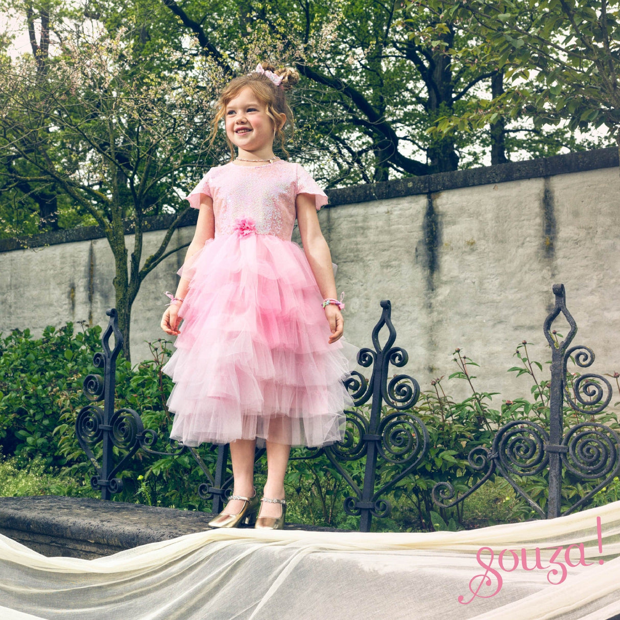 Garance Fancy Dress - Special Event Apparel for Girls (2 sizes)